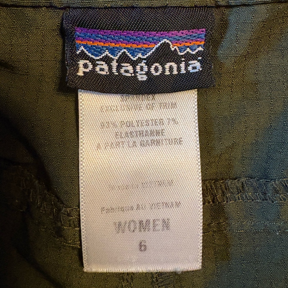 Patagonia Olive Green Athletic Shorts - Picture 6 of 9